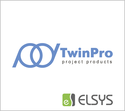 Логотип TwinPro. Интеграция алкотестера для СКУД Алкобарьер в СКУД Elsys под управлением ПК Бастион по Wiegand.